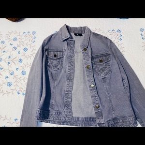 Gray Denim Jacket